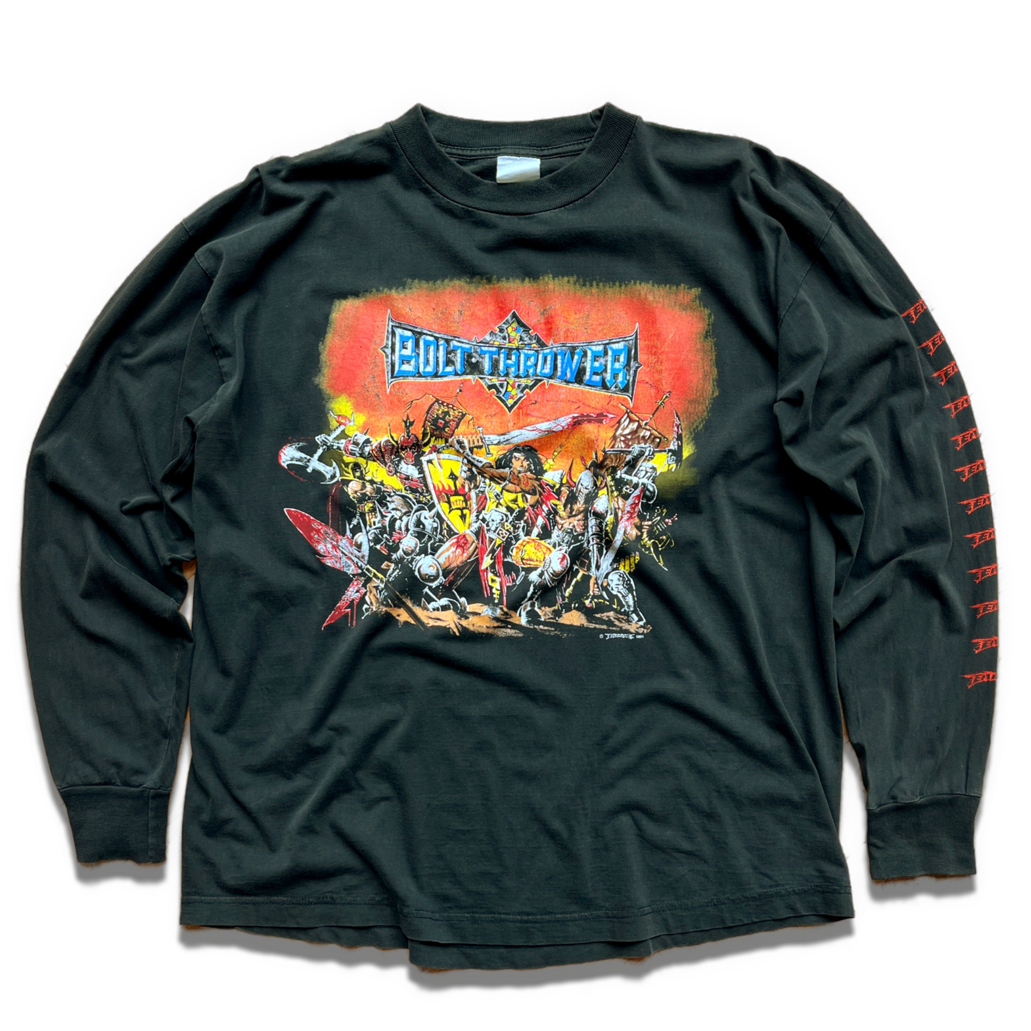 Vintage Bolt Thrower 1990 Warmaster Long Sleeve