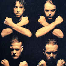 Load image into Gallery viewer, Vintage Metallica 1992 Black Album T-Shirt