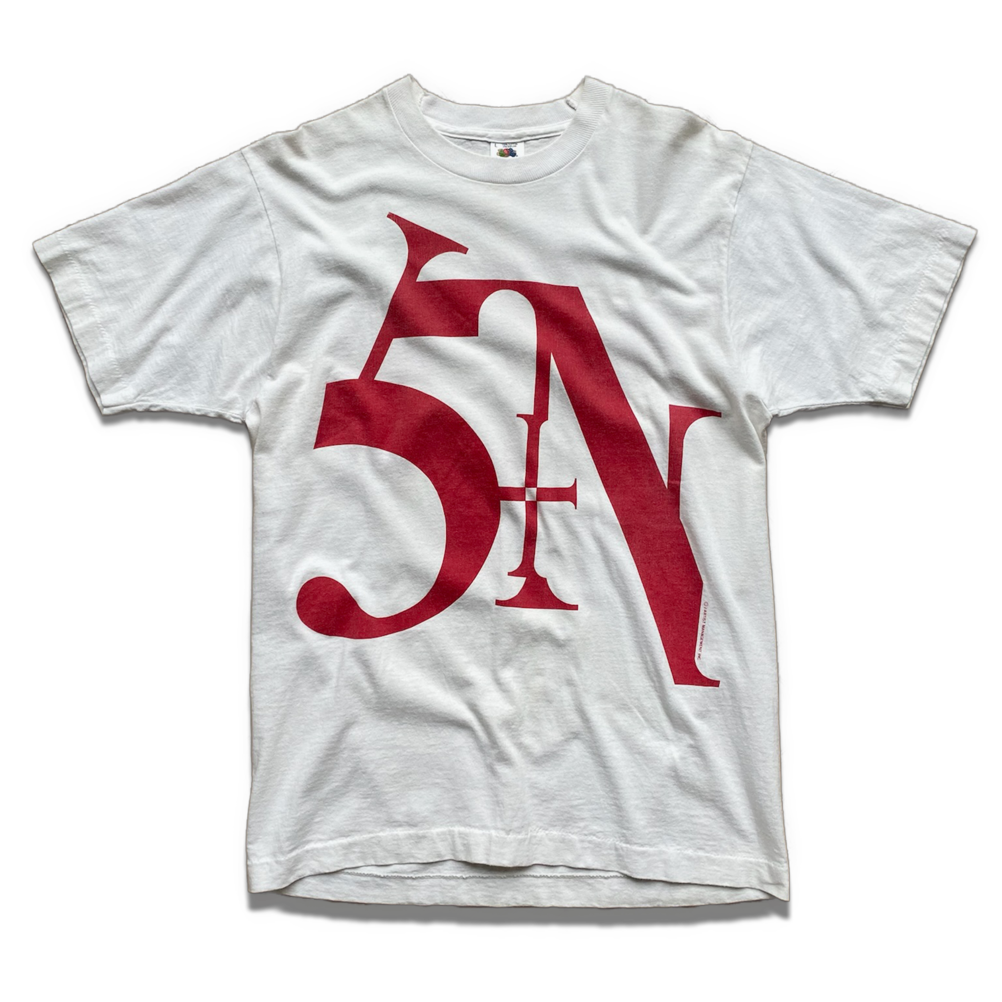 ミュージシャン VINTAGE 90s Nine Inch Nails Sin Tee Vintage Nine Inch Nails 1990 Sin T-Shirt – Fruit Of The Doom