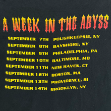 Load image into Gallery viewer, Vintage Slayer Seasons in the Abyss Tour 1990 T Shirt