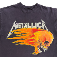 Load image into Gallery viewer, Vintage Metallica 1994 Tour Flaming Skull T-Shirt