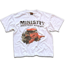 Load image into Gallery viewer, Vintage Ministry 1992 Jesus Built My Hotrod T-Shirt