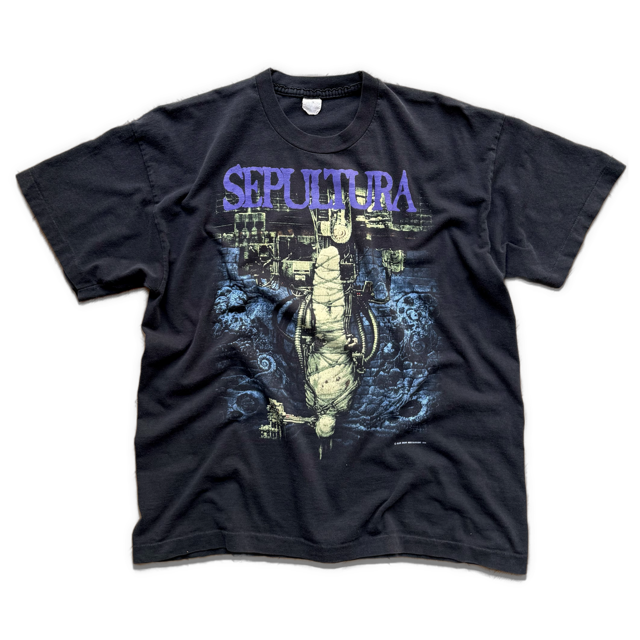 Vintage Sepultura 1993 Chaos AD T Shirt – Fruit Of The Doom Vintage Sepultura 1993 Chaos AD T Shirt – Fruit Of The Doom