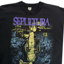 Load image into Gallery viewer, Vintage Sepultura 1993 Chaos AD T Shirt