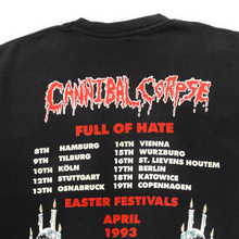 Load image into Gallery viewer, Vintage Cannibal Corpse 1993 Tomb Of The Mutliated T Shirt