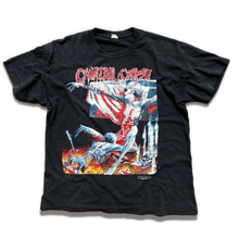 Load image into Gallery viewer, Vintage Cannibal Corpse 1993 Tomb Of The Mutliated T Shirt