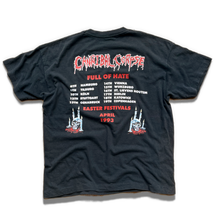 Load image into Gallery viewer, Vintage Cannibal Corpse 1993 Tomb Of The Mutliated T Shirt