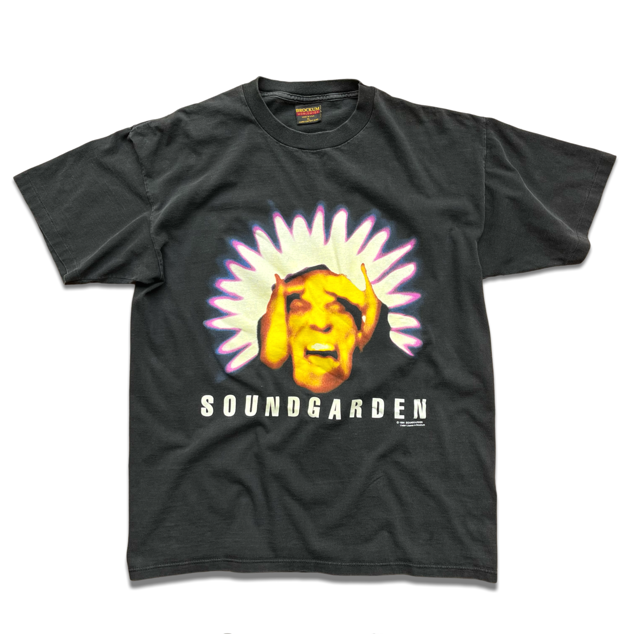Vintage Soundgarden Black Hole Sun 1994 T Shirt Fruit Of The Doom