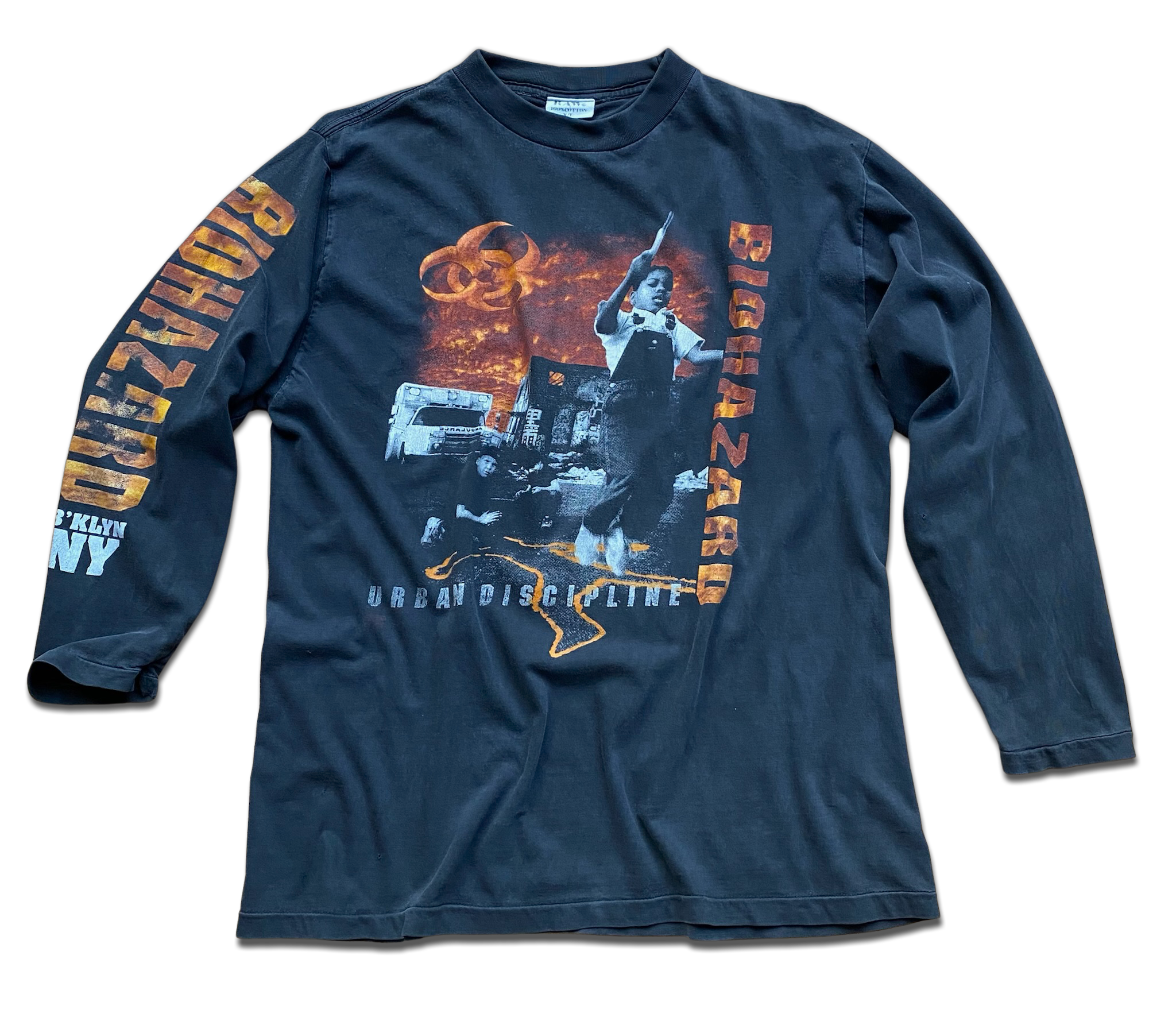 Vintage Biohazard Urban Discipline 1993 Long Sleeve – Fruit Of The