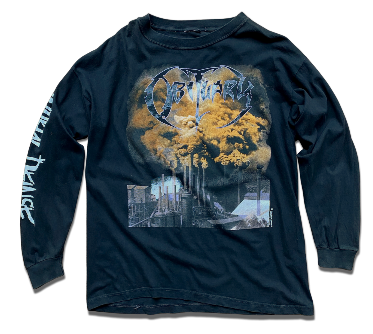 Vintage Obituary World Demise 1994 Long Sleeve – Fruit Of The Doom