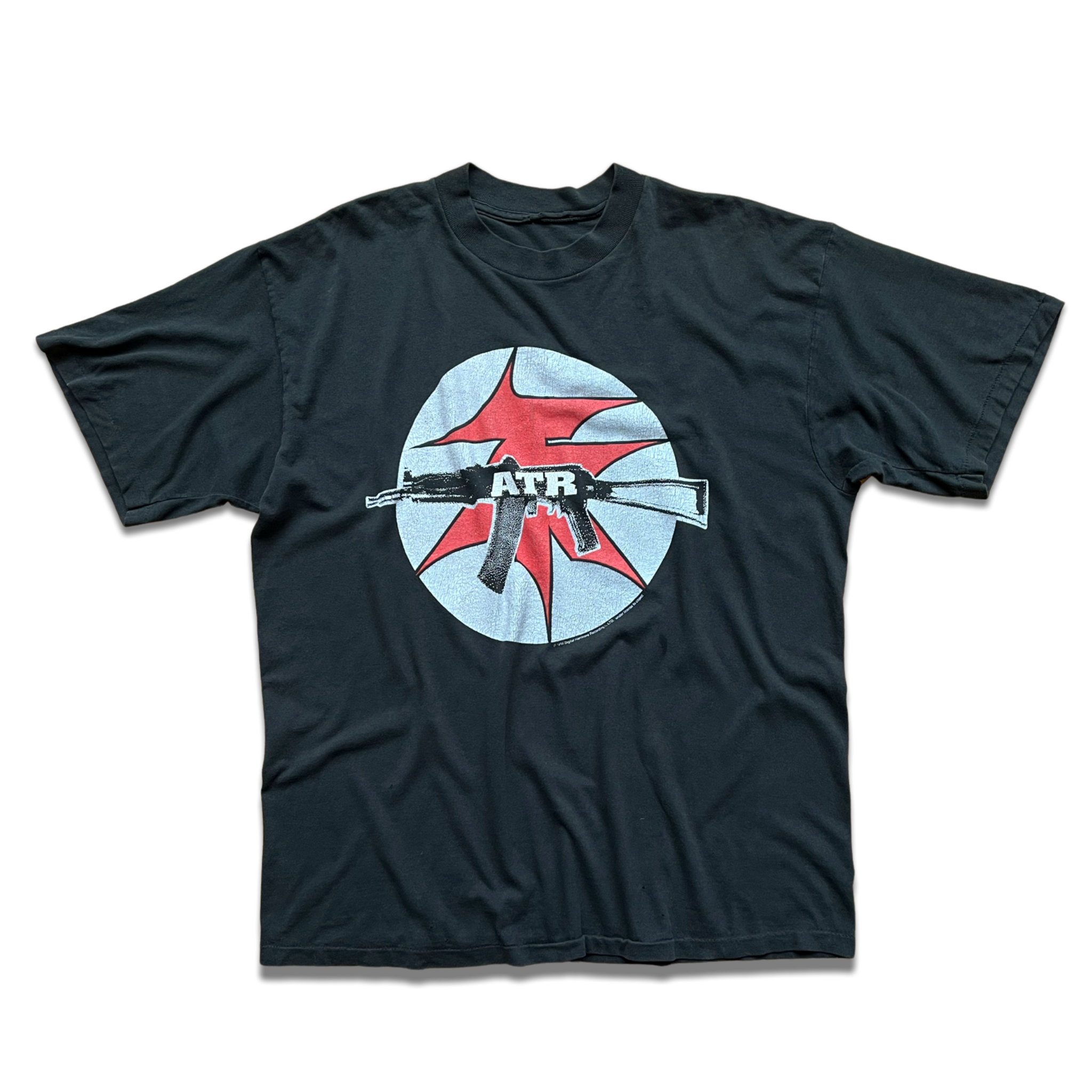 atari teenage riot〜Tシャツ Vintage Atari Teenage Riot 1997 T Shirt – Fruit Of The Doom