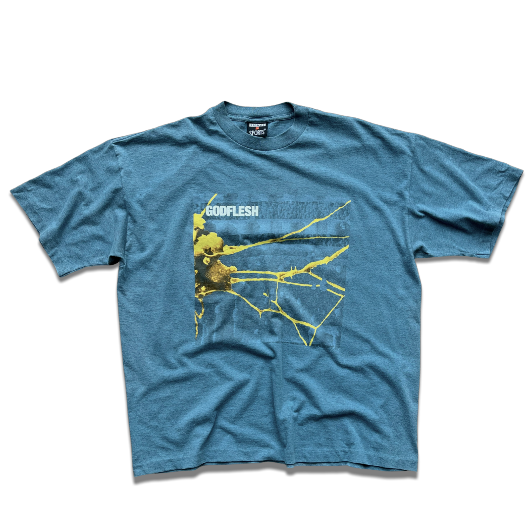 Vintage Godflesh Selfless 1995 T-Shirt – Fruit Of The Doom