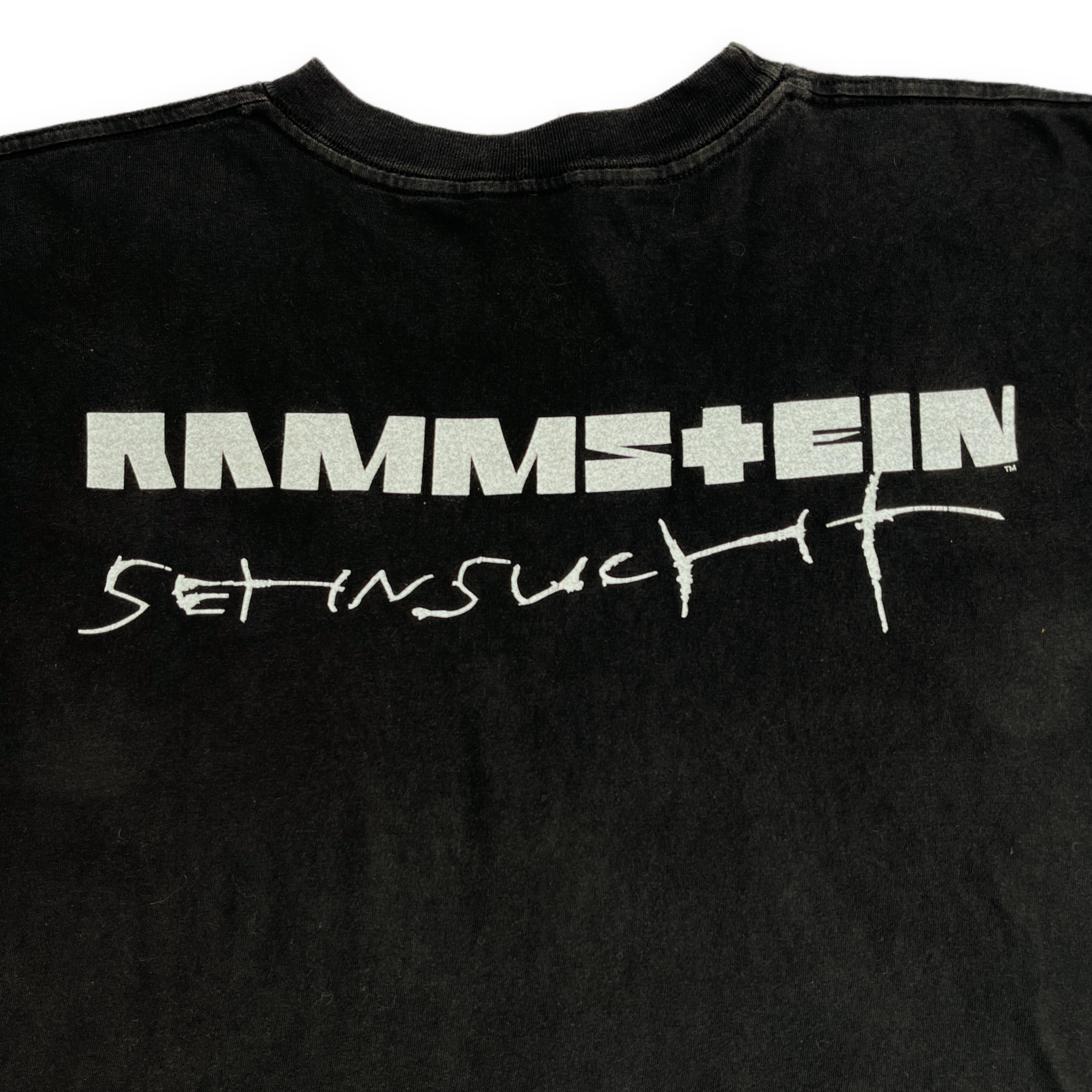 Vintage Rammstein Sensucht 1996 T-Shirt – Fruit Of The Doom Vintage Rammstein Sensucht 1996 T-Shirt – Fruit Of The Doom