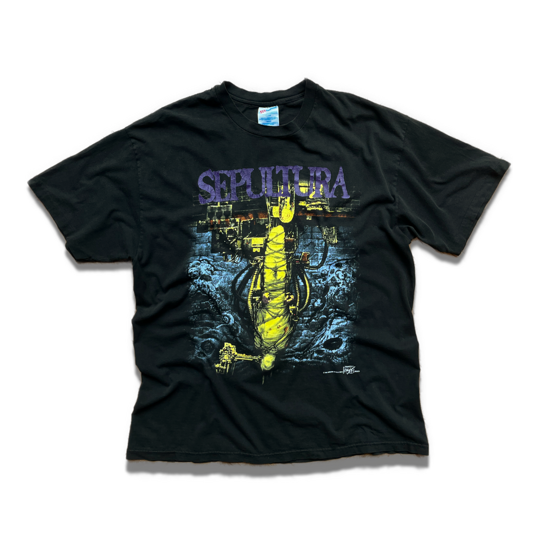 Vintage Sepultura 1993 Chaos AD T Shirt