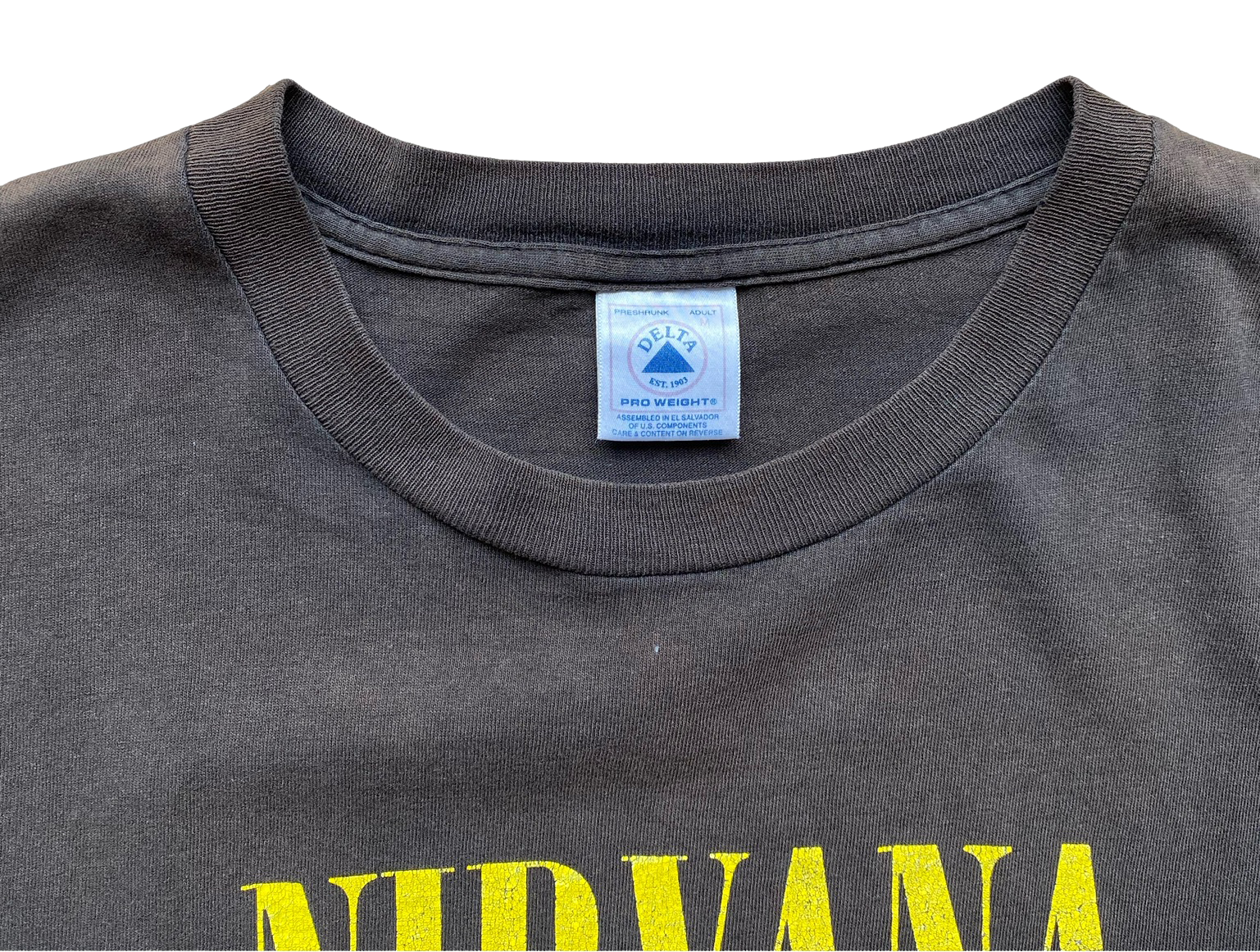 Vintage Nirvana 1992 Smiley Face T Shirt – Fruit Of The Doom