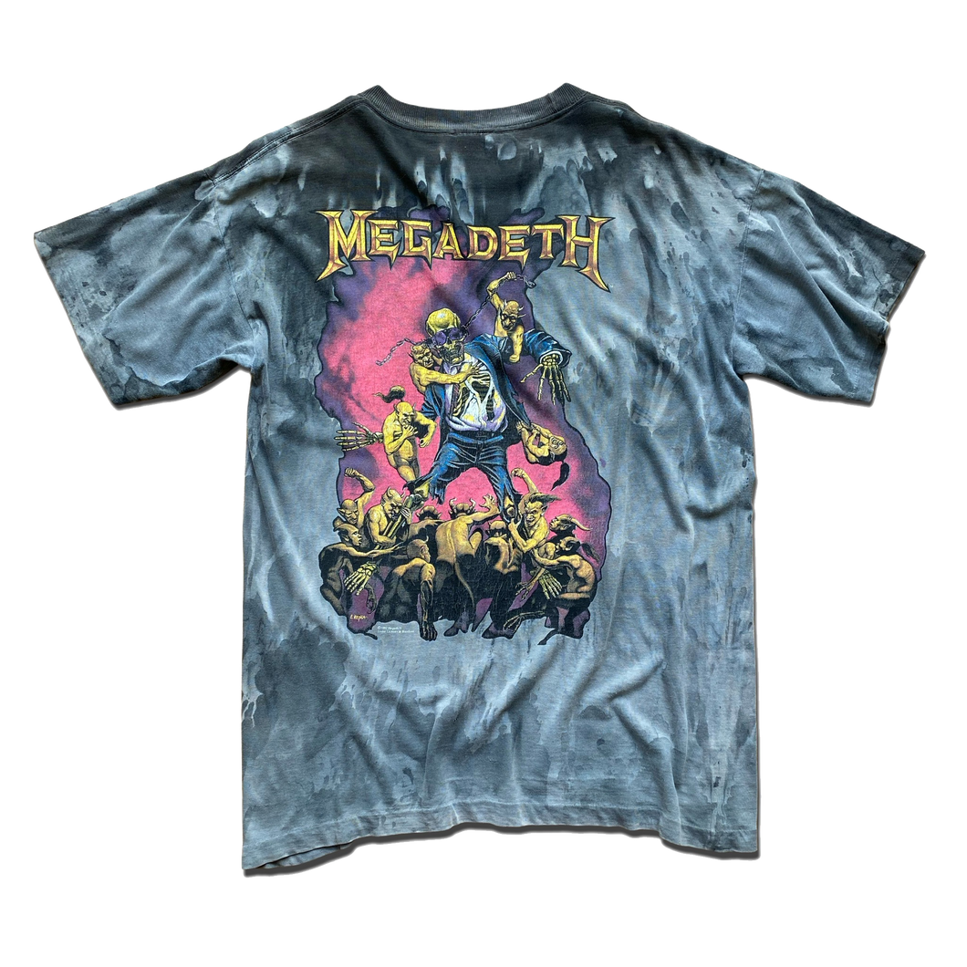 Vintage Megadeth 1992 T-Shirt 🏆 – Fruit Of The Doom