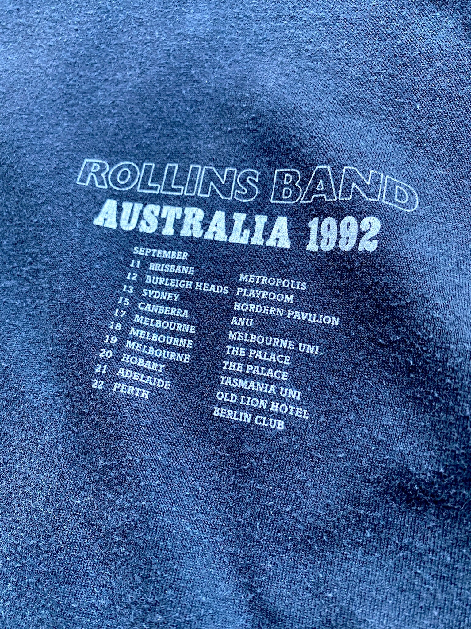 Vintage Rollins Band 1992 Australia Tour Long Sleeve 🏆 – Fruit Of