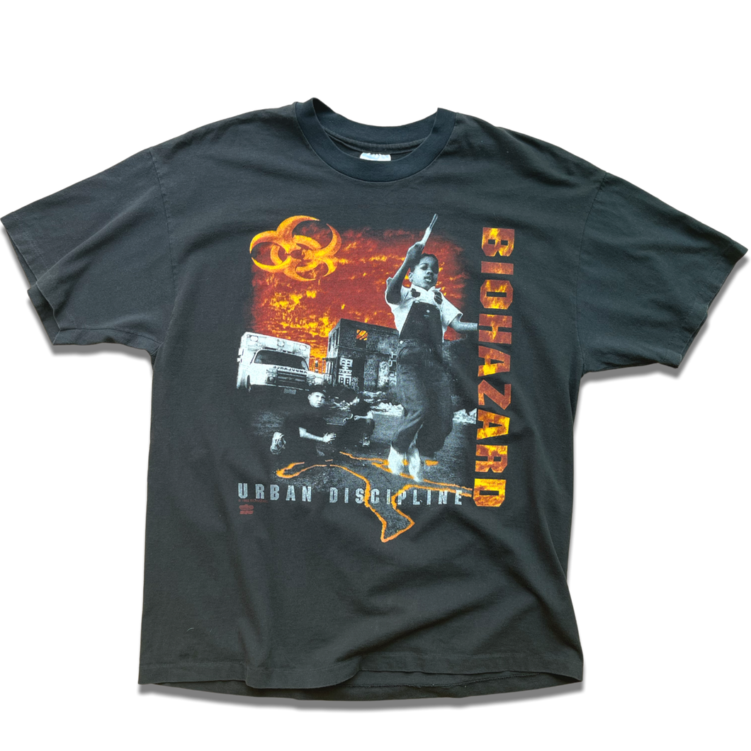Vintage Biohazard Urban Discipline 1993 T-Shirt