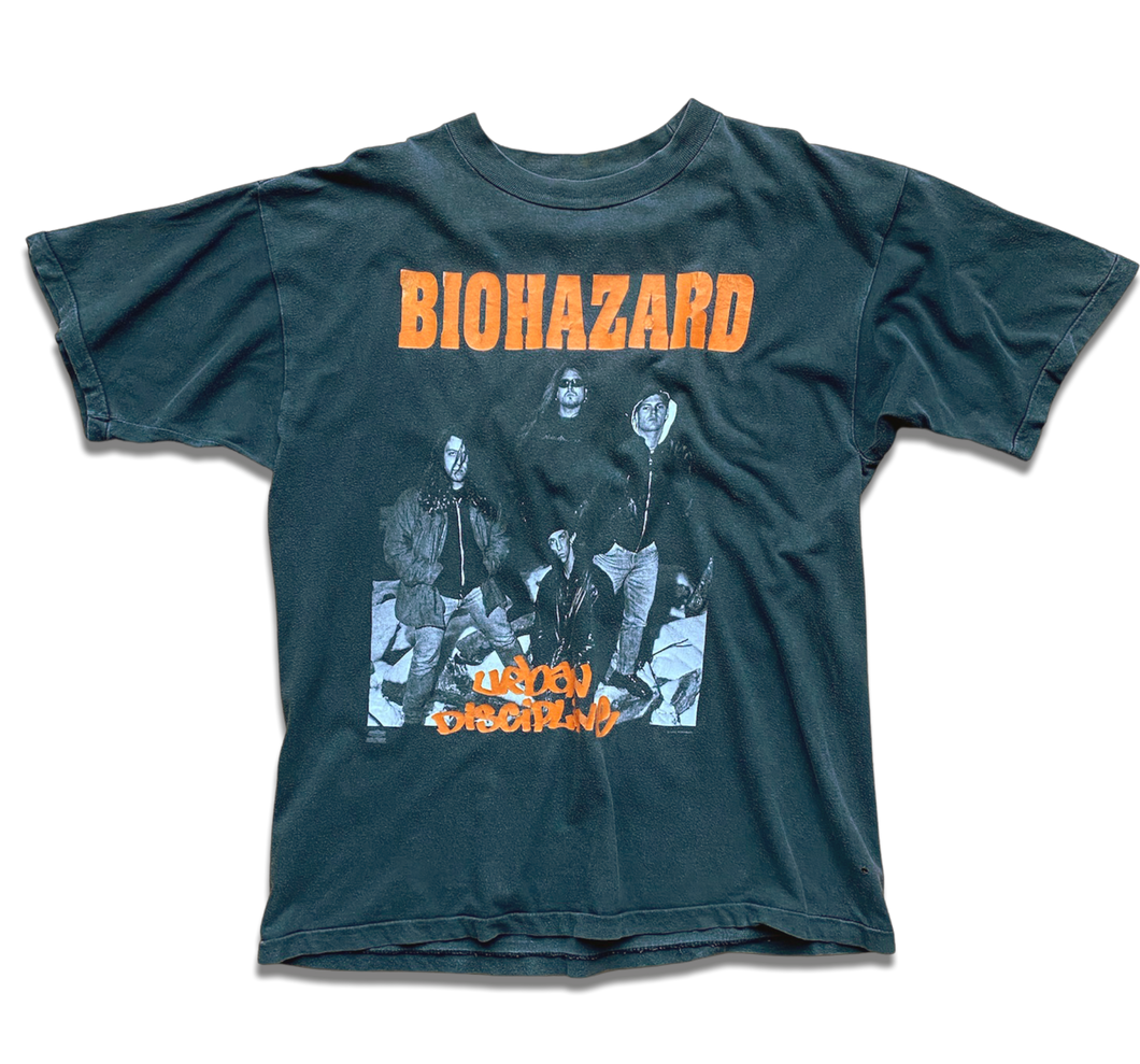 Vintage Biohazard Urban Discipline 1992 T-Shirt