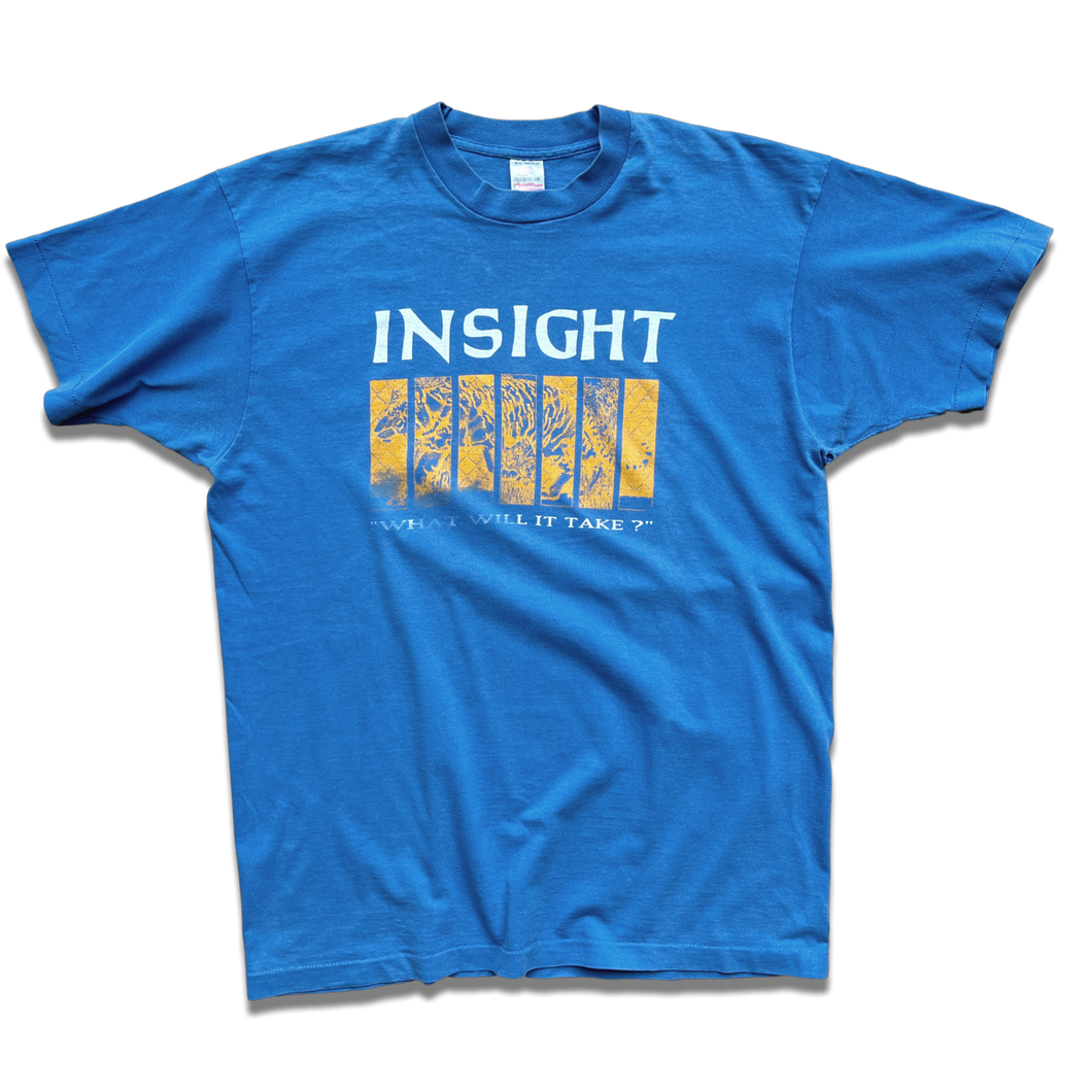 Vintage Insight What Will It Take 1990 T-Shirt 🏆