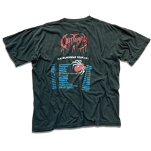 Load image into Gallery viewer, Vintage Obituary Cause Of Death 1991 Euro Tour Shirt
