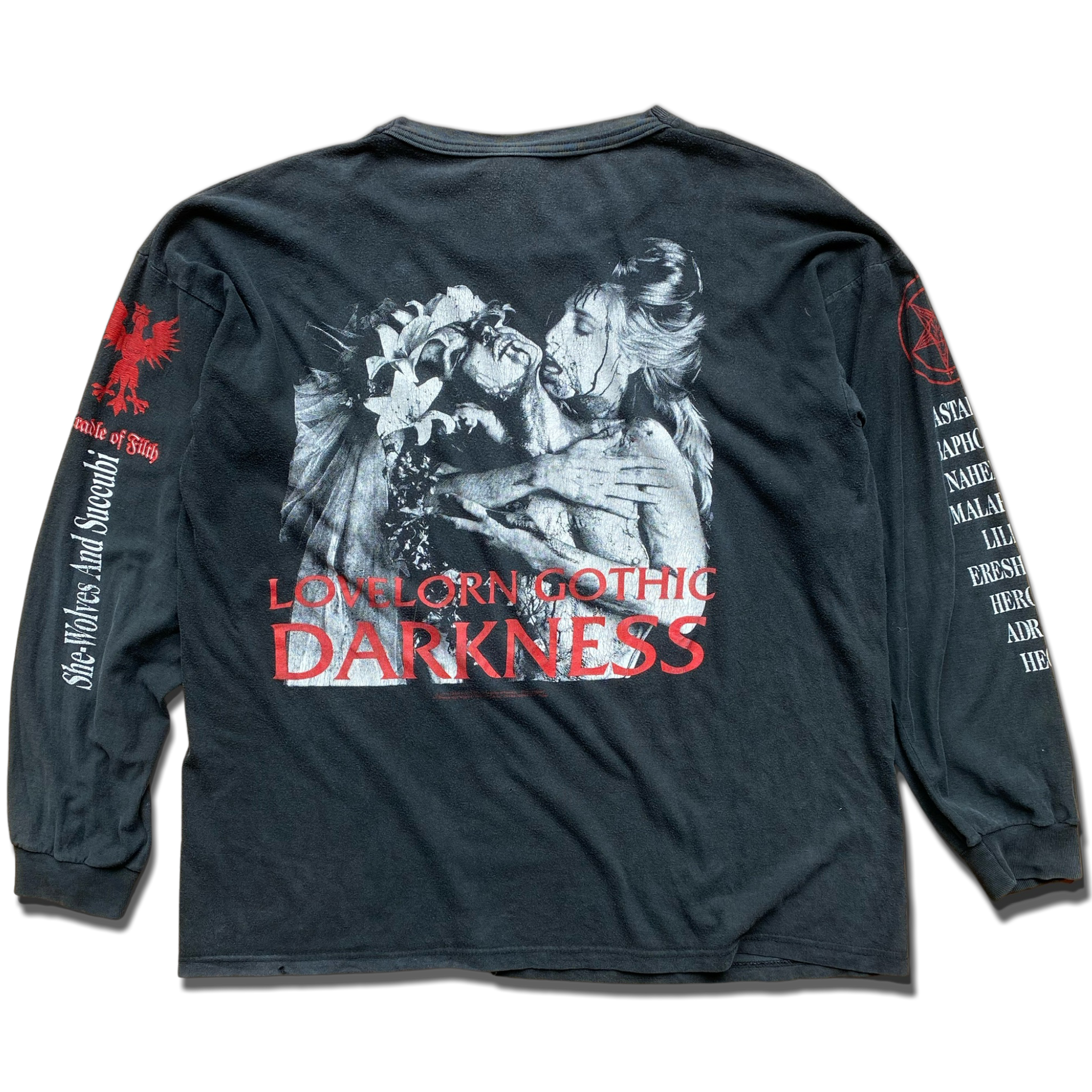 Vintage Cradle of Filth Dusk and Her Embrace 1996 Long