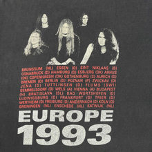 Load image into Gallery viewer, Vintage Benediction 1993 European Tour T-Shirt
