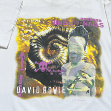 Load image into Gallery viewer, Vintage David Bowie &amp; Nine Inch Nails 1995 Tour T-Shirt
