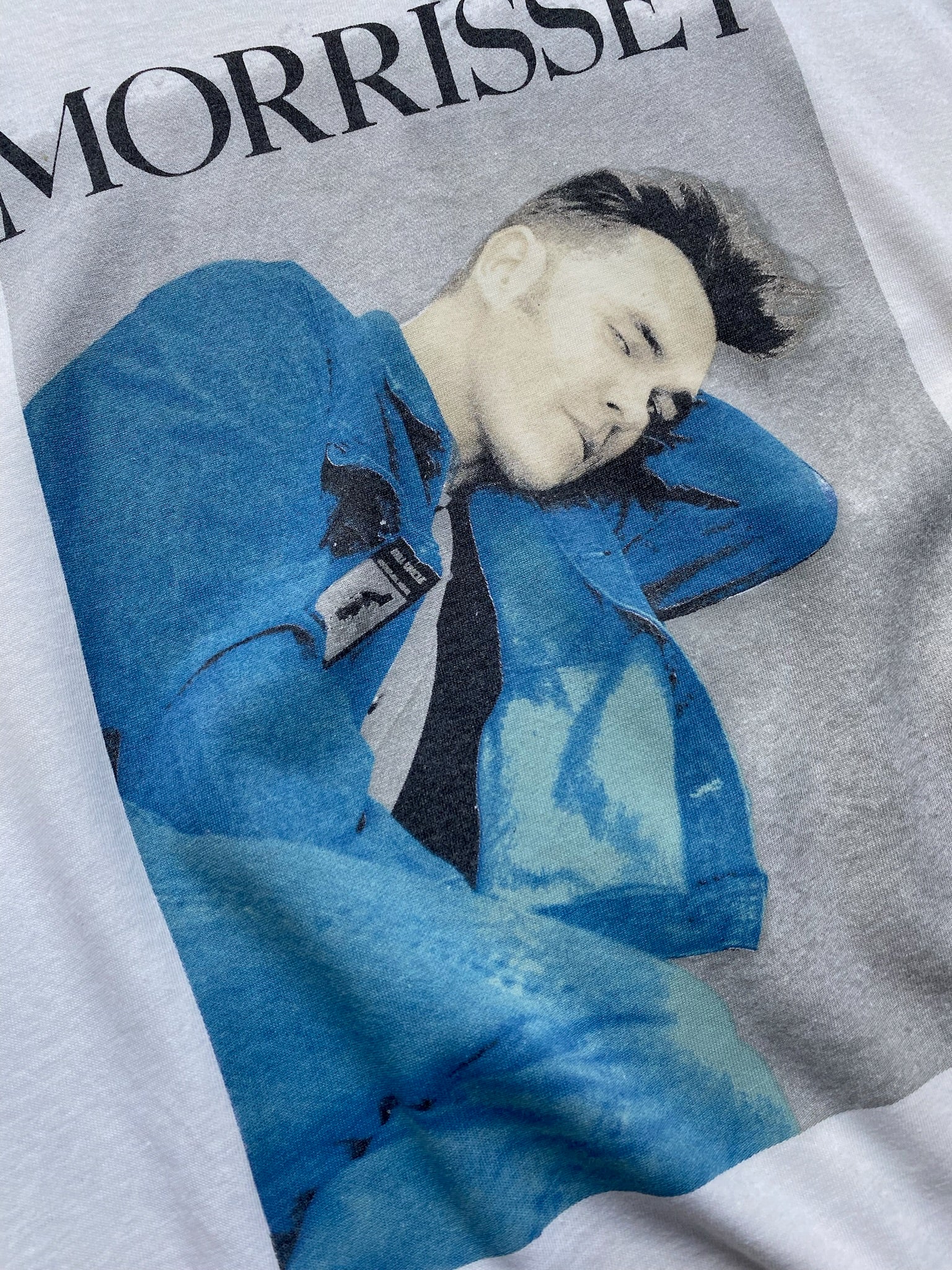 Morrissey \"Kill Uncle\" ツアーTシャツ Lサイズ Authentic Vintage 1991 Morrissey Kill Uncle T-Shirt Size L