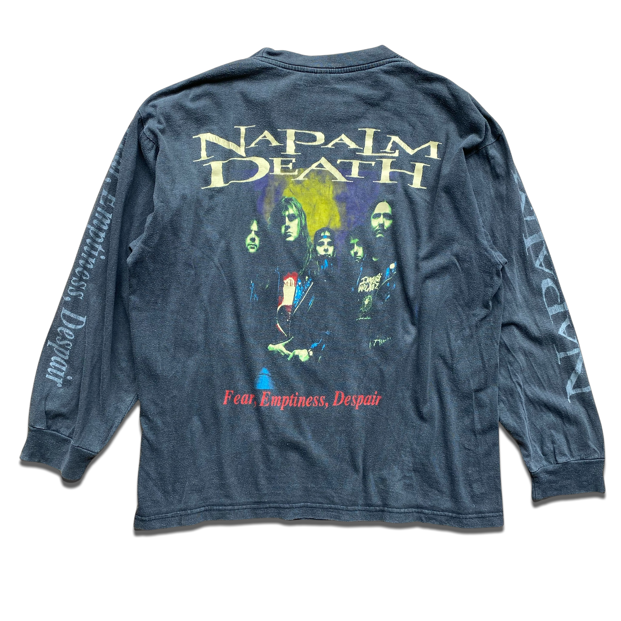 Vintage Napalm Death 1996 Fear, Emptiness, Despair Long Sleeve