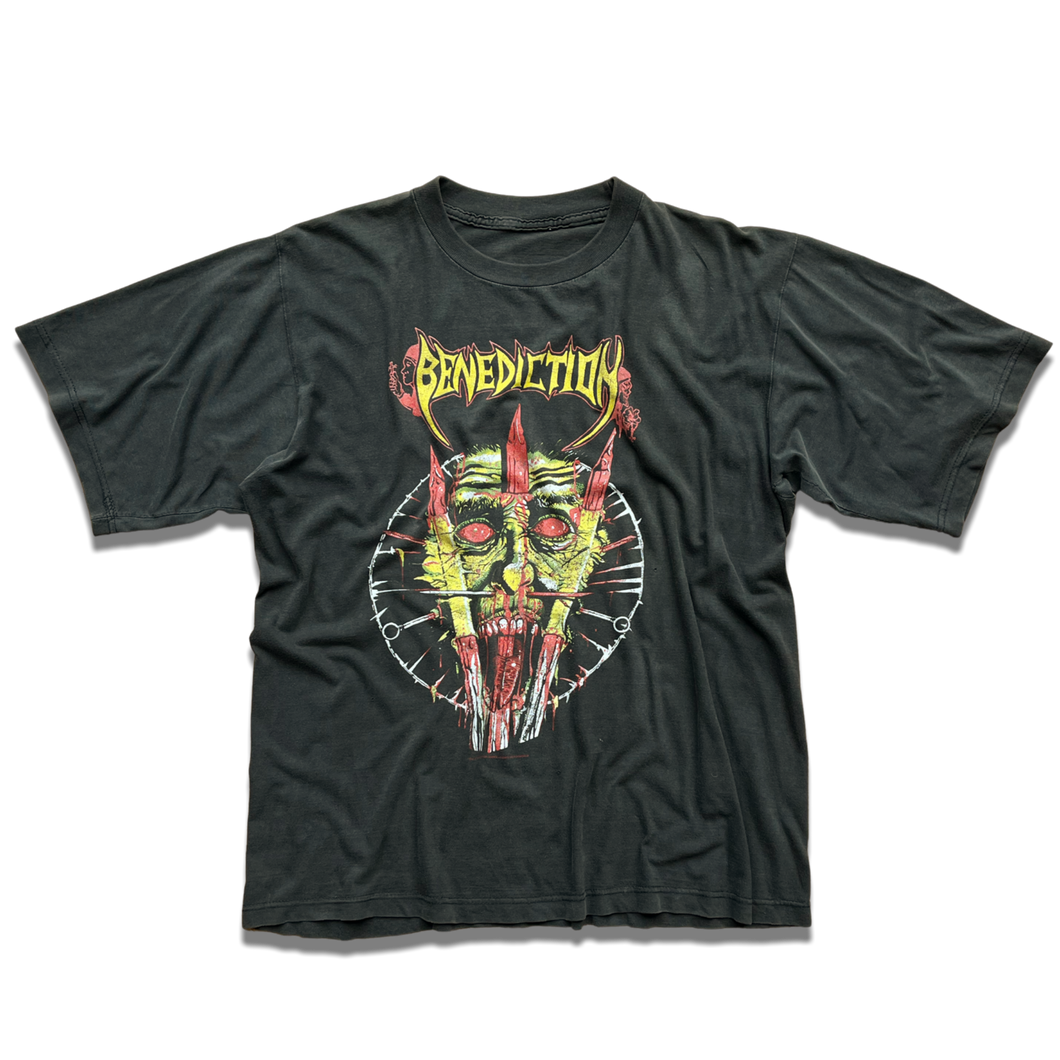 Vintage Benediction 1993 European Tour T-Shirt