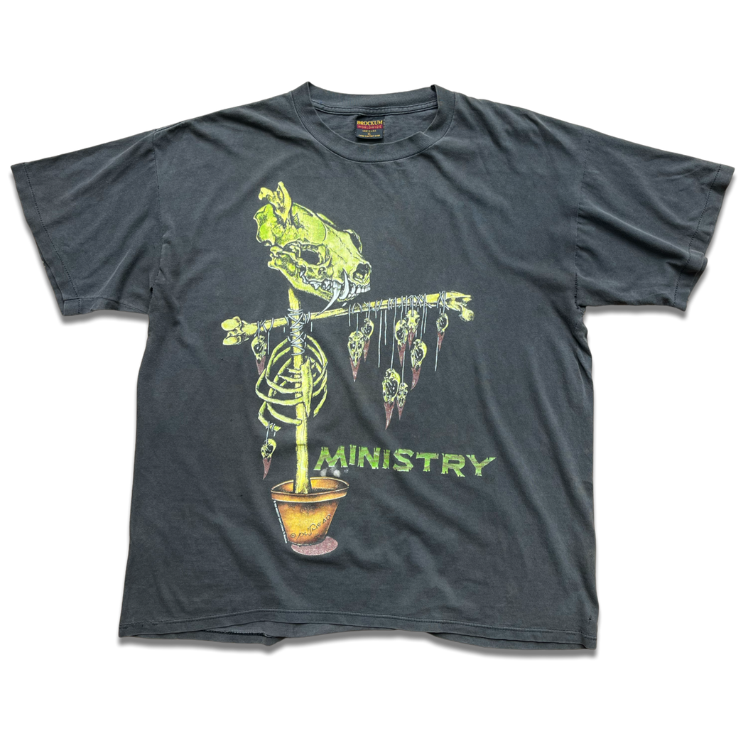 Vintage Ministry 1992 Scarecrow T-Shirt