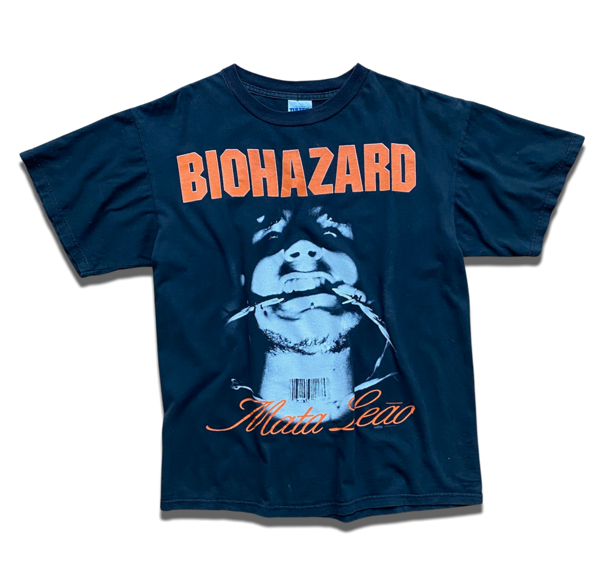 当時物 BIOHAZARD mata leao リンガーTシャL