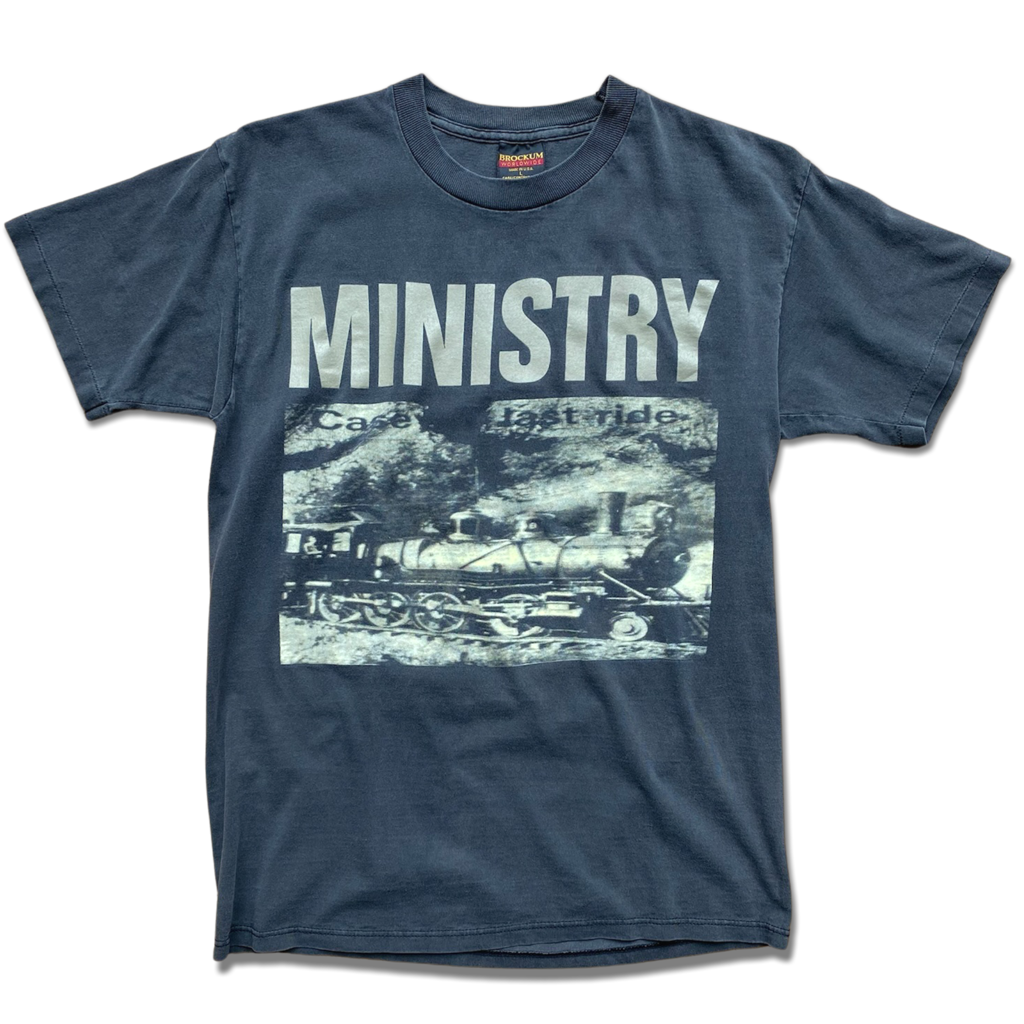 Vintage Ministry 1992 Psalm 69 T-Shirt – Fruit Of The Doom