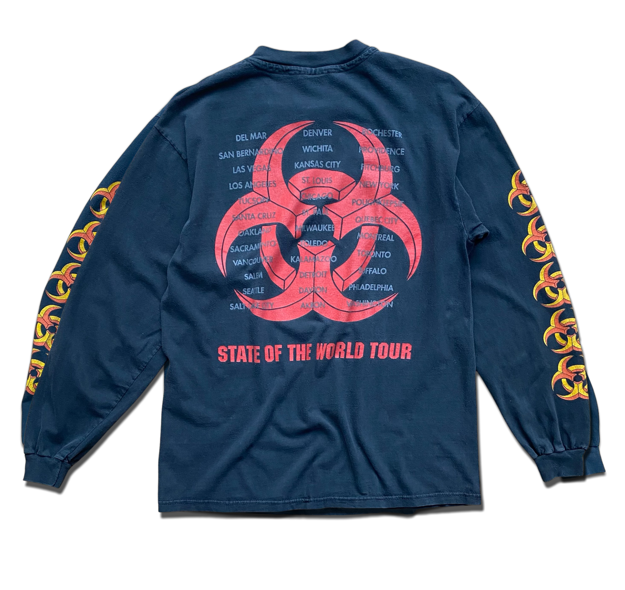 Vintage Biohazard State of The World Tour 1995 Long Sleeve – Fruit