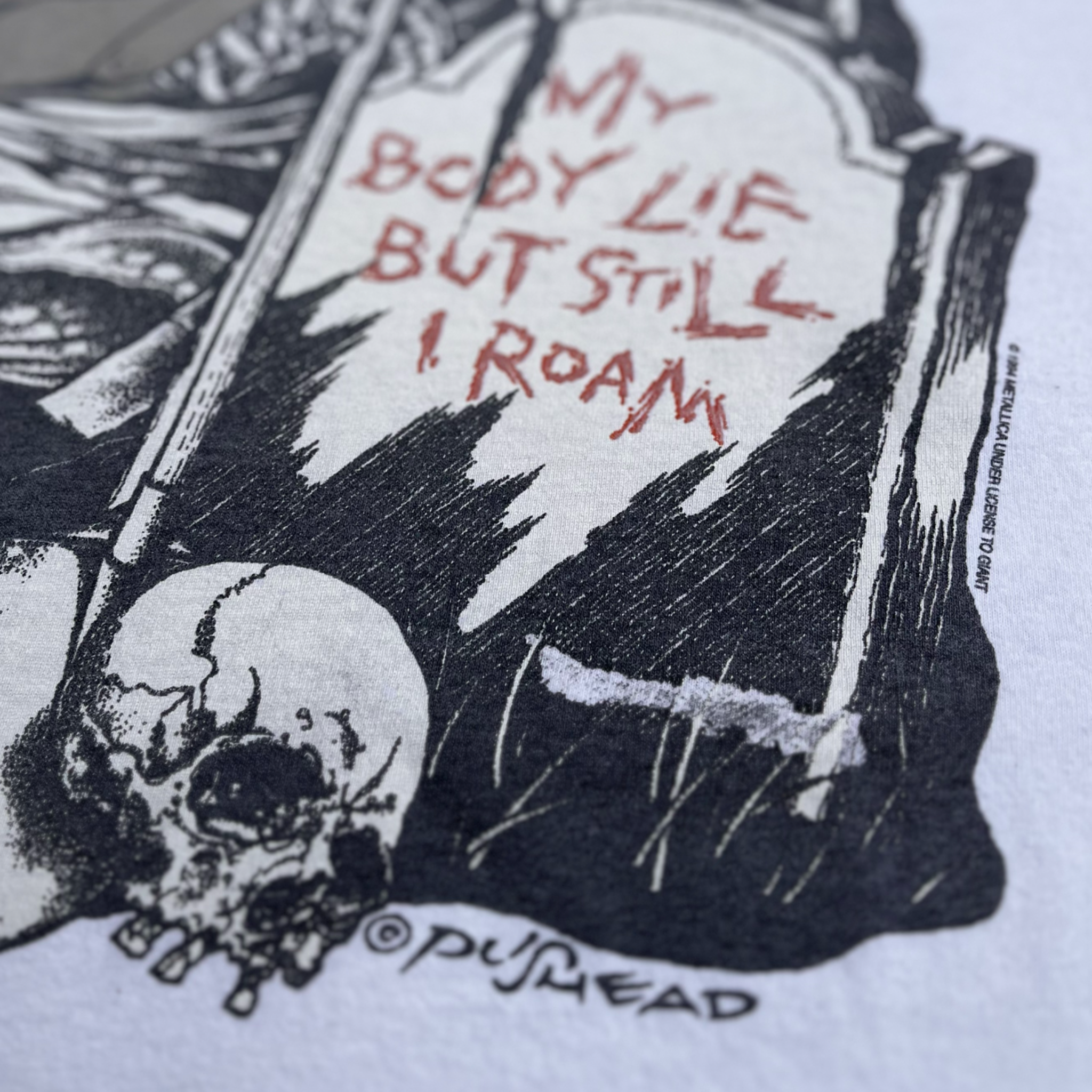 Vintage Metallica 1994 Pushead T-Shirt – Fruit Of The Doom