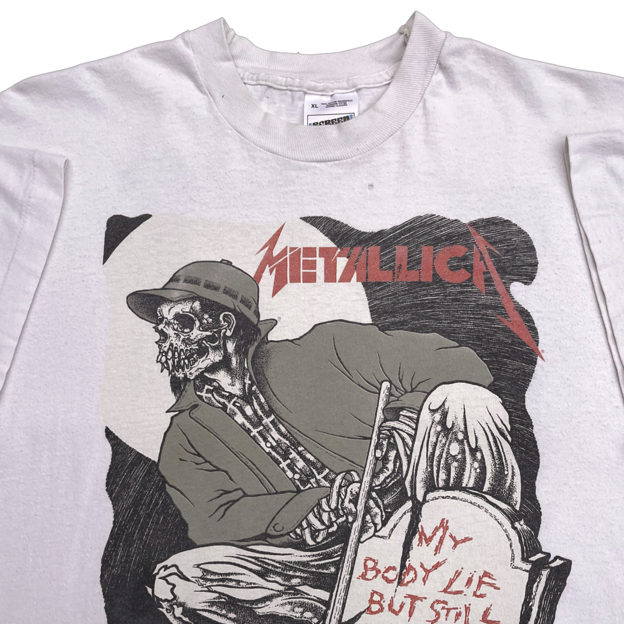 LLICA ST. ANGER Tシャツ vintage pushead Metallica St. Anger - New Vintage Band T shirt - Vintage
