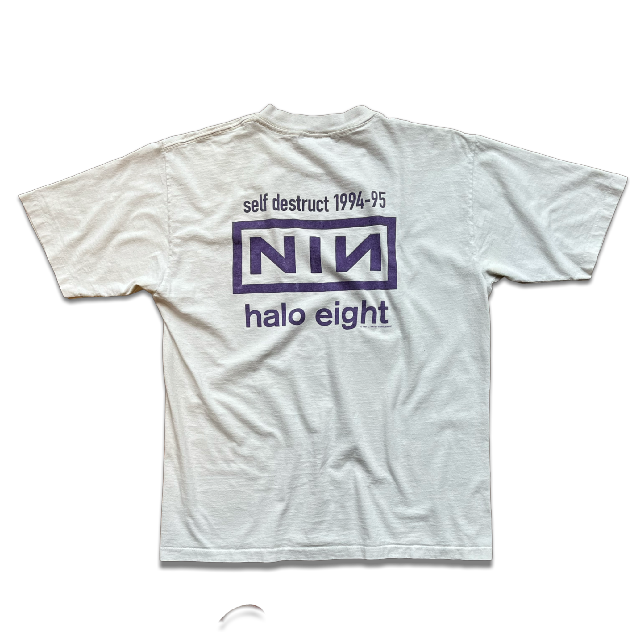 Vintage Nine Inch Nails 1994 Downward Spiral T-Shirt – Fruit Of