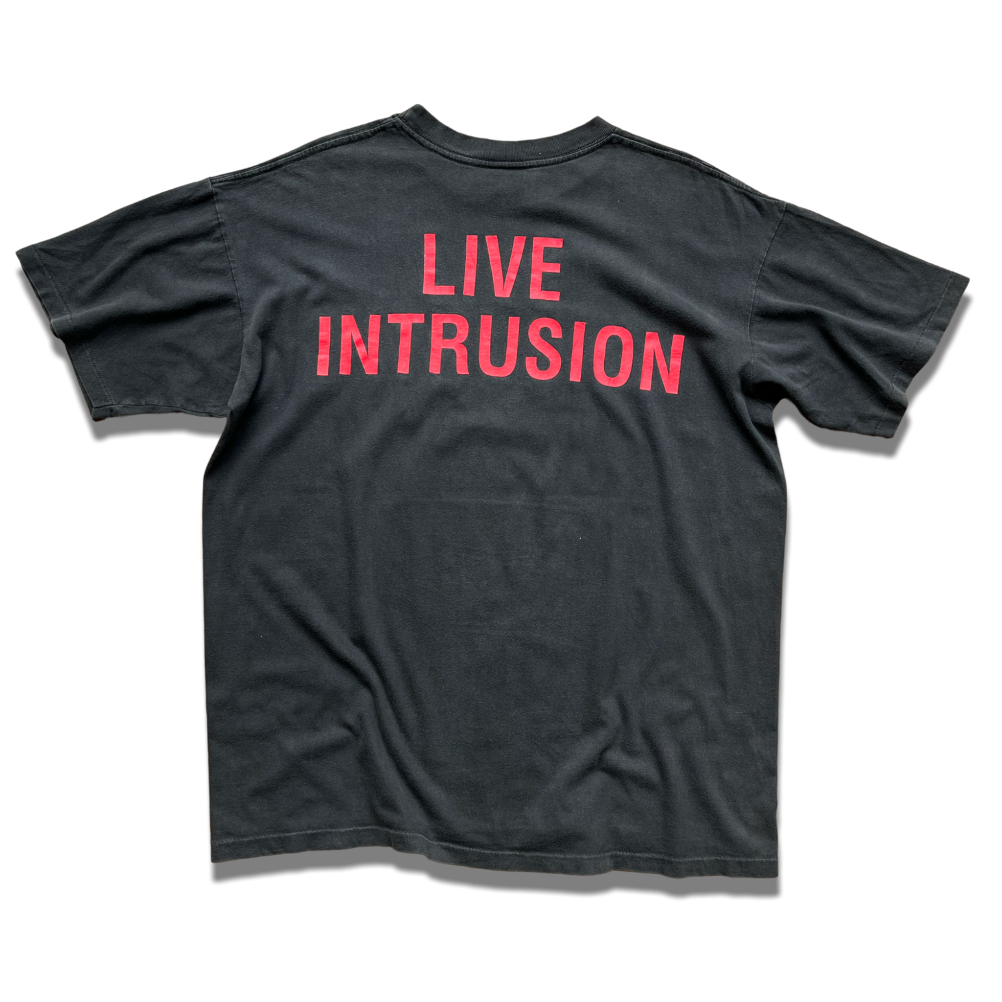 Vintage Slayer Live Intrusion Tour 1996 T Shirt – Fruit Of The Doom